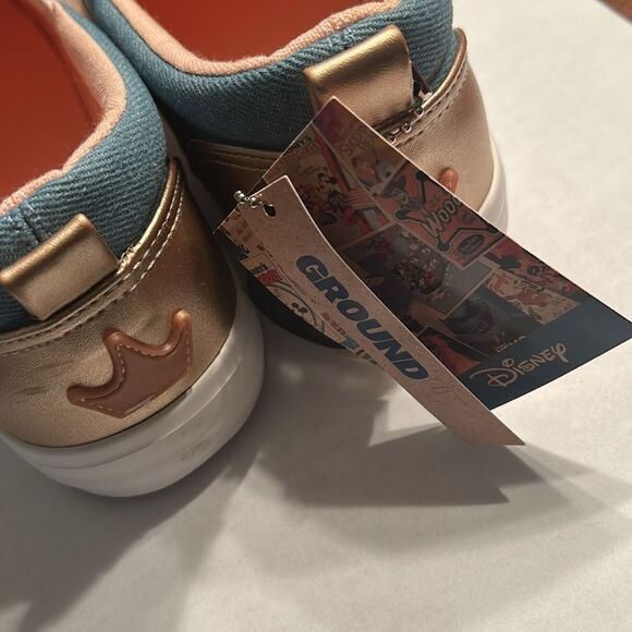 Disney Princess Blue & Pink Slip on Shoes(Size 6) - Picture 7 of 8